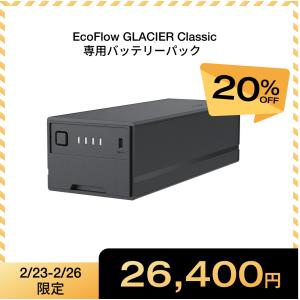 ECOFLOW EcoFlow WAVE 3 専用バッテリーパック ポータブルエアコン