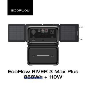 発電機・ポータブル電源 EcoFlow RIVER Plus (Black) 楽天市場】EcoFlow ポータブル電源 RIVER Plus 360Wh 大容量 AC