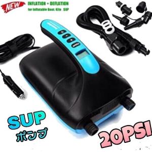 エアーテント用電動ポンプ 充電式SUPポンプ サップ 22PSI 電動パドル