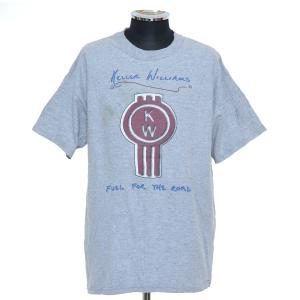 〇312416 ○USA古着 Hanes Tシャツ 半袖 丸首 クルーネック サイズL メンズ グレー プリント｜ecoikawadani