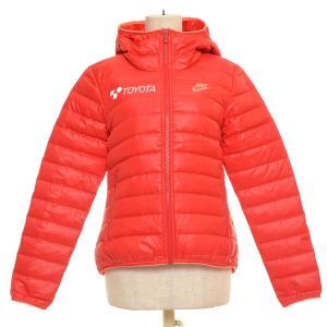 LACOSTE（ラコステ） ダウンジャケット 40 レッド系 レディース 古着