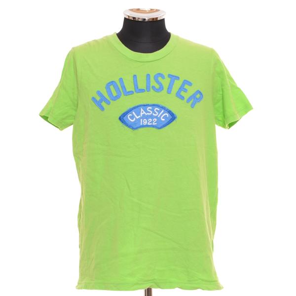 〇461804 HOLLISTER ホリスター ○Tシャツ 半袖 サイズM メンズ ライトグリーン