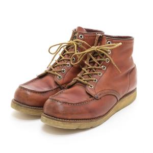 RED WING レッドウィング ワークブーツ アイリッシュセッター 875 サイズ7.5E/25.5cm 半円犬タグ USA製 メンズ オロラセット ブラウン｜ecoikawadani