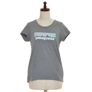 □474872 Patagonia パタゴニア ○半袖Tシャツ パステル・P-6 ロゴ・オーガニック 62157 サイズXL（14） キッズ 子ども 女の子