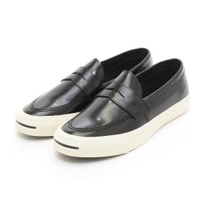 ●483039 新品同様 CONVERSE ●スニーカー ローファー ジャックパーセル JACK PURCELL LOAFER RH 1SD317 26.5cm 本革 レザー メンズ｜ecoikawadani