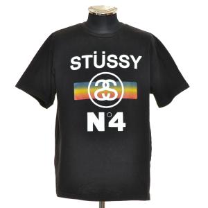 STUSSY ステューシー ●Tシャツ N°4 サイズM メンズ ブラック｜ecoikawadani