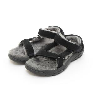 □490114 Teva テバ ○サンダル ボアスポーツサンダル サイズW6（23.0cm相応） レディース ブラック