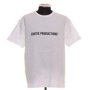 ●491338 COOTIE クーティ ●ロゴTシャツ 半袖 サイズM メンズ 日本製 ホワイト プリント｜ecoikawadani