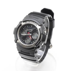 ●494130 G-SHOCK CASIO カシオ ●デジタル 腕時計 AW-590 メンズ ブラック｜ecoikawadani