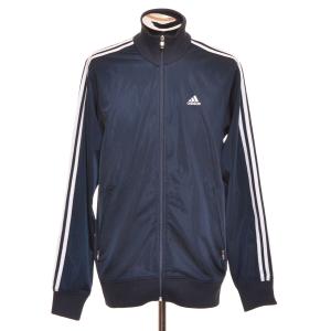 〇498123 adidas アディダス ○トラックジャケット ジャージトップ P21362 サイズM メンズ ネイビー｜ecoikawadani