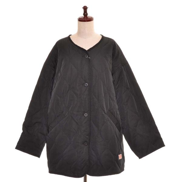 □503558 未使用品 JaVa ジャバ ●ノーカラーキルティングジャケット Classical ...