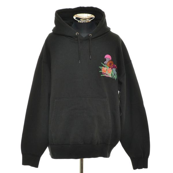 ●576304 偏愛倶楽部 × F-LAGSTUF-F ●スウェットパーカー サイズL メンズ ブラ...