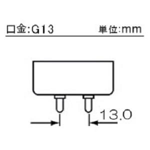 オスラム 殺菌ランプ 直管スタータ形 15W ...の詳細画像1