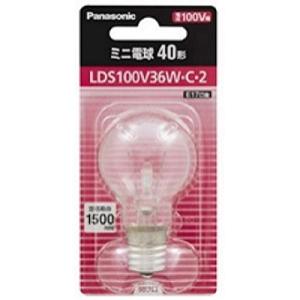 ミニクリプトン電球 100V 40形36W LDS100V36WWK 20個 ミニクリプトン電球 100V 40形36W LDS100V36WWK 20個