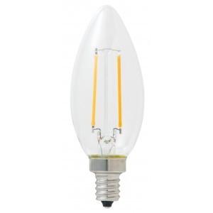 東京メタル工業　LED電球　シャンデリア球　密閉形器具対応　25W形相当　LDC2LC25WE12T...