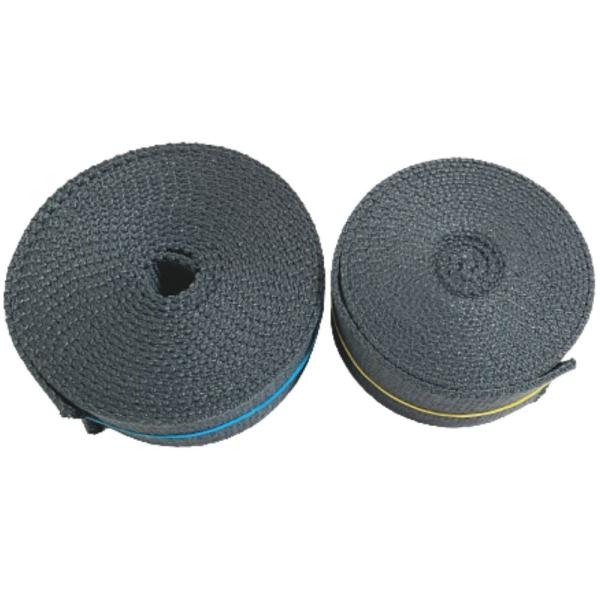 カバンテープ50mm（S）薄手 1.4mm厚 ダークグレー3ｍ+2ｍ綿ぽいアクリルテープ風 KTS5...