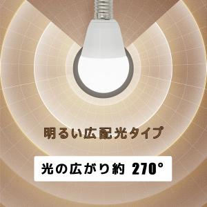小型LED電球 E17 60W形相当 調光器対...の詳細画像2