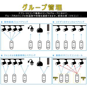 LED電球 E17 調光調色 50W相当 ミニ...の詳細画像5