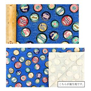 【数量10から】デニム風プリント 瓶の王冠 オ...の詳細画像4