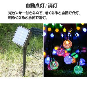 ソーラーLEDイルミネーションライト ガーラン...の詳細画像4
