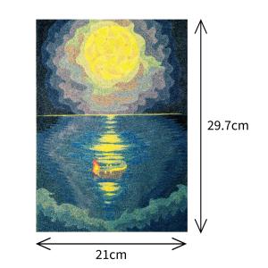 砂絵セット 砂で描くペイントアート 自由工作 ...の詳細画像4