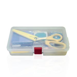 裁縫セット コンパクトケース 小学生 プラケース シンプル