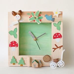 時計制作セット 木のおえかきシリーズ(イルカ)※電池別売り : 夏休み