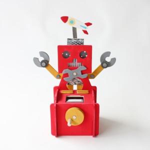 貯金箱 工作キット ロボット 木工 低学年 高学年 幼児 簡単 夏休み 冬休み 手作り材料 手作りキット 小学生 自由研究 自由工作 ちょきんばこ 112a61 学校教材クラフト品のトーヨー教材 通販 Yahoo ショッピング