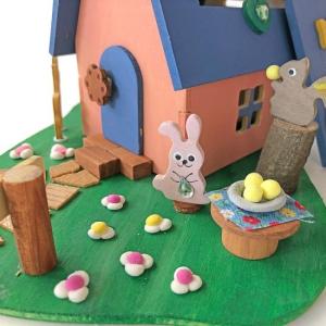 工作キット森のどうぶつハウス 貯金箱作り工作キ...の詳細画像2
