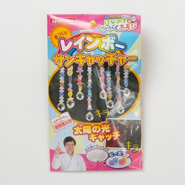 レインボー サンキャッチャー〔はじめてのかがくあそび〕　理科実験 自由研究/夏休み/冬休み/ ネコポ...