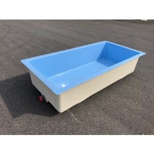 西濃運輸営業所止め FRP水槽 1000リットル 160cm×110cm×60cm ※宮城県