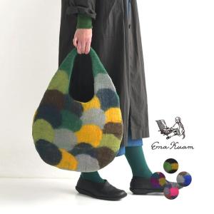 13-16日 最大20％OFFクーポンあり フェルトトートバッグ レディース UROKO ウール100% 25AW0919R,