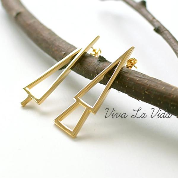 2点までメール便可 ピアス レディース アクセサリー アシンメトリー ツリー 25AW1128,