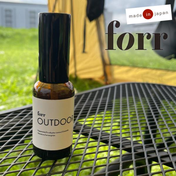 スプレー アロマ オーガニックグレード ACO 天然成分 forr フォー 虫 蚊 キャンプ OUT...