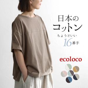 メール便可 綿100% Tシャツ カットソー 半袖 レディース 日本製 大きいサイズ 春 夏 25SS0418R,