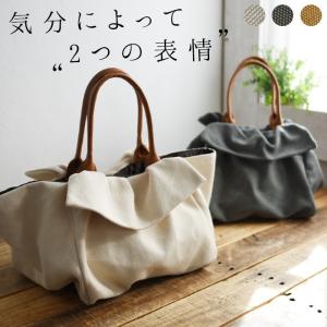 ※完売※トートバッグ 本革持ち手 ファブリック2wayバッグ　バッグ  レディース 1920SS0118,r06c,
