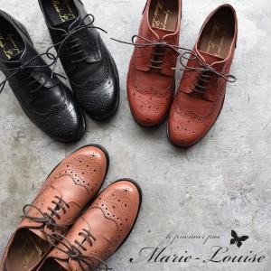 靴 レザーシューズ レースアップ ウィングチップ