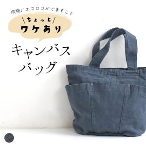 アウトレット訳あり　トートバッグ キャンバス 送料無料 綿 コットン オリジナル エコロコ