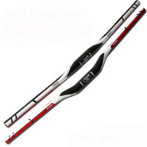 正規品ASIACOM カーボンフラットバー/ライザーバー ハンドル