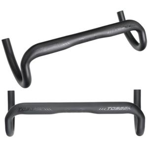 TOSEEK ハンドル ロードバイク カーボンハンドル 380〜440mm