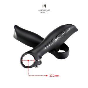 TOSEEK マウンテンバイクバーエンド 3ｋカーボン＋アルミ