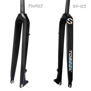TOSEEK正規品 カーボンマウンテンバイクフォーク　ストレートコラム　ディスクブレーキ　TKF314