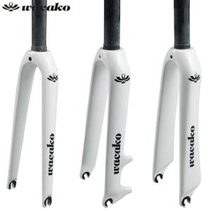 wacako小径車フォーク 折りたたみ自転車フォーク カーボンフォーク