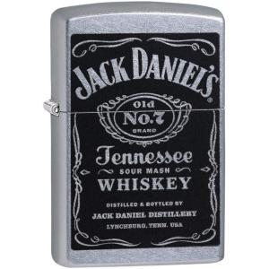 ZIPPO ジッポー ライター JACK DANIELS ジャックダニエル 24779 ストリートクローム ジッポ  オイルライター