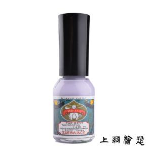 胡粉ネイル 藤紫白