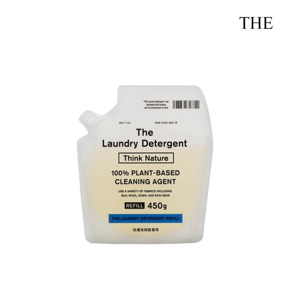 THE 洗濯洗剤 詰め替え用 Think Nature 450g(洗濯洗剤  部屋干しすすぎ0回 が...
