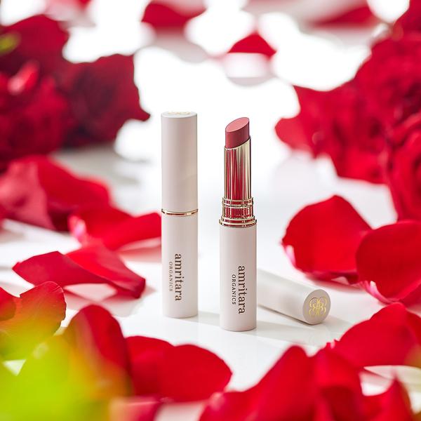 アムリターラ ローズアミュレットルージュ 2g(amritara 口紅 ルージュ オーガニック カラ...