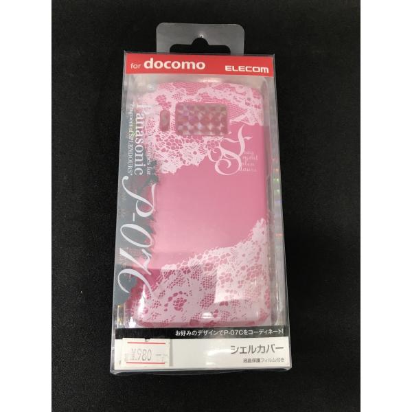 P-07C用シェルカバー“Fragment of SPLENDOURS” 液晶保護フィルム付 ドコモ...