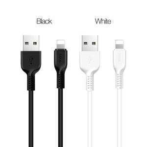 hoco. 充電ケーブル Lightning USB 2.0A  ライトニングケーブル 1m 黒 ブラック｜ecomoshinshimonoseki