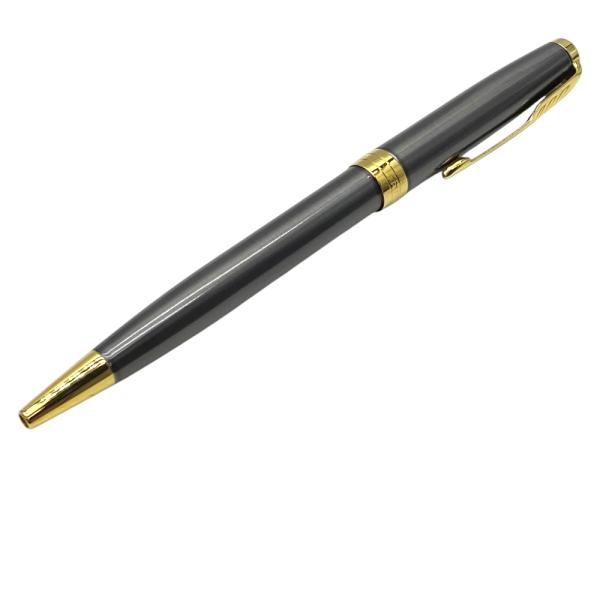 パーカー ボールペン ソネット グレイGT 筆記用具 文房具 ツイスト式 グレー ゴールド ステンレ...